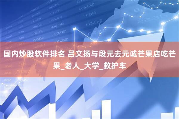 国内炒股软件排名 吕文扬与段元去元诚芒果店吃芒果_老人_大学_救护车
